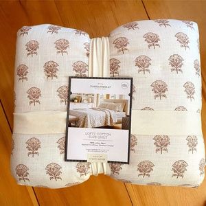 THRESHOLD: Lofty Cotton Slub Quilt